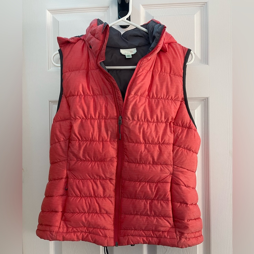 Tangerine Puffer Vest